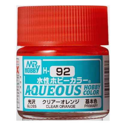 Mr Hobby Aqueous Color Paint H-092 Gloss Primary Clear Orange