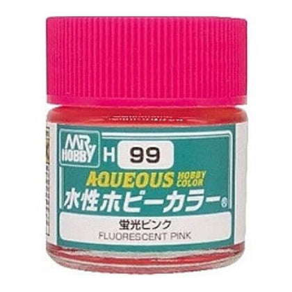 Mr Hobby Aqueous Color Paint H-099 Primary Fluorescent Pink