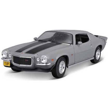 Maisto Special Edition 1971 Chevrolet Camaro Metallic Grey 1:18 Scale Diecast Vehicle