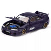 Kaido House Mini GT Nissan Skyline GT-R R33 Active Carbon R V2 Purple 1:64 Scale Diecast Vehicle