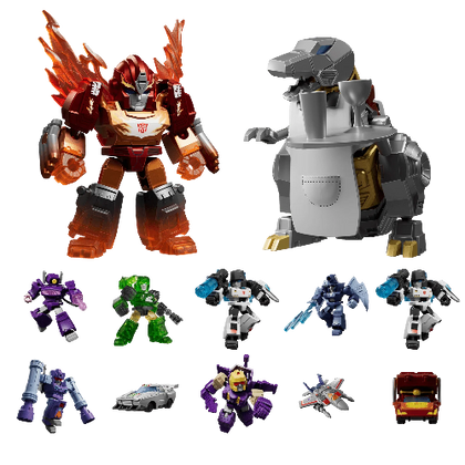 Blokees Transformers DV04 Tyrants Fury Mini Figure Blind Box SEALED Display