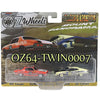 Oz Wheels Racing Legends Bathurst 1:64 Scale Diecast Vehicle Twin Set -HQ Coupe & XA Falcon-