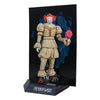 Welcome to Derry Pennywise (Flashback) Movie Maniacs 6 Inch Scale Action Figure