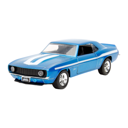 Fast & Furious 1969 Chevrolet Camaro Blue 1:32 Scale Diecast Vehicle