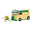 Teenage Mutant Ninja Turtles TMNT (1987) HW Party Wagon with Figure 1:24 Scale Diecast Vehicle