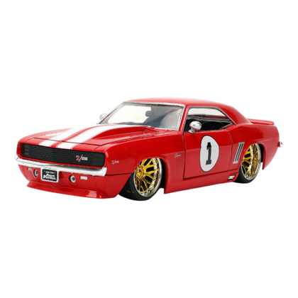 Fast & Furious 1969 Chevrolet Camaro Red 1:24 Scale Diecast Vehicle