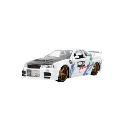 JDM Tuners 2002 Nissan Skyline GT-R R34 1:24 Scale Diecast Vehicle