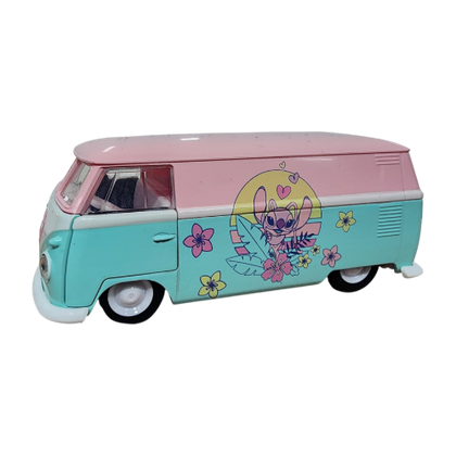 Lilo & Stitch Angel Themed 1961 Volkswagen VW Bus 1:32 Scale Diecast Vehicle