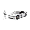 Star Wars 2021 Dodge Charger SRT Hellcat with Stormtrooper Figure 1:24 Scale Diecast Vehicle