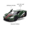 Star Wars 2017 Ford GT (Boba Fett) 1:32 Scale Diecast Vehicle