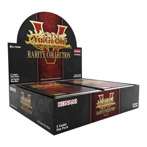 YuGiOh Rarity Collection V Booster SEALED Box [24 Boosters