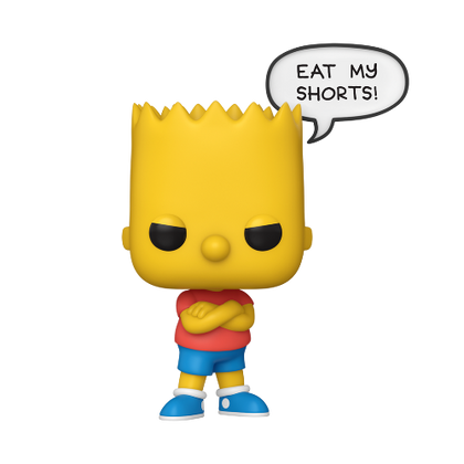 The Simpsons Bart Eat My Shorts US Exclusive Pop! Sayings