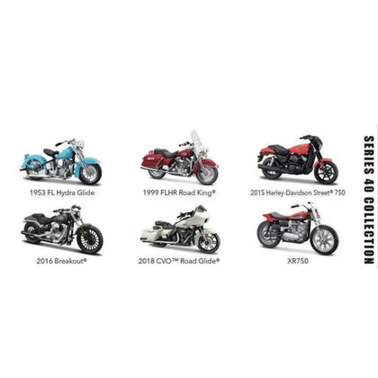 Maisto Harley Davidson 1:18 Motorcycle Series 40 Assortment (Sold Individually)