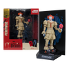 Welcome to Derry Pennywise (Flashback) Movie Maniacs 6 Inch Scale Action Figure