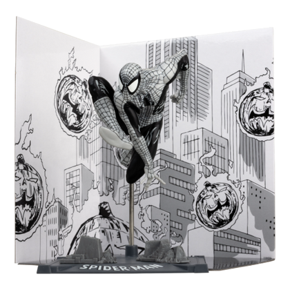 Marvel Comics Spider-Man #6 Spider-Man 1:10 Scale Gold Label PVC Statue