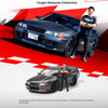 Mini GT Nissan Skyline GT-R (R32) Gunmetal with Matsuda Figure 1:64 Scale Diecast Vehicle
