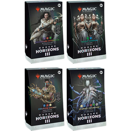 Magic the Gathering Modern Horizons 3 Commander Deck Set (4 Deck Set)
