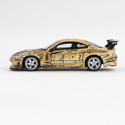 Mini GT Nissan Silvia S-15 Top Secret D1GP 1:64 Scale Diecast Vehicle