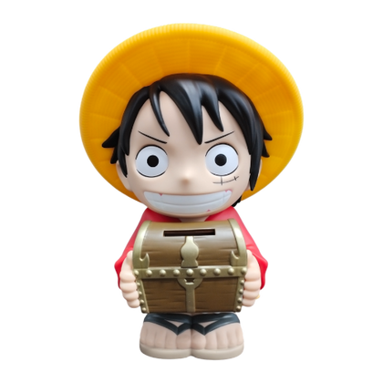 One Piece Luffy Figural PVC Bank
