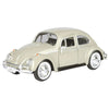 Motormax Timeless Legends - 1966 Volkswagen Beetle (Beige) 1:24 Diecast Model Car