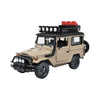 Motormax Off Road - Toyota FJ40 Land Cruiser (Beige) 1:24 Diecast Model Car