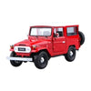 Motormax Platinum Collection - Toyota FJ40 Land Cruiser Hard-Top (Red) 1:24 Diecast Model Car