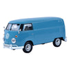 Motormax Timeless Legends Volkswagen Type 2 Delivery Van (Blue) 1:24 Diecast Model Car