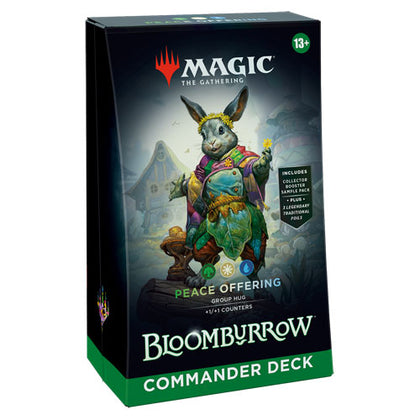 Magic the Gathering Bloomburrow Peace Offering Commander Deck