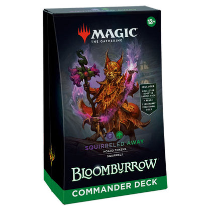 Magic the Gathering Bloomburrow Squirreled Away Commander Deck