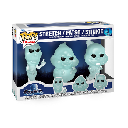 Casper 30th Anniversary Ghostly Trio Pop! Vinyl 3-Pack