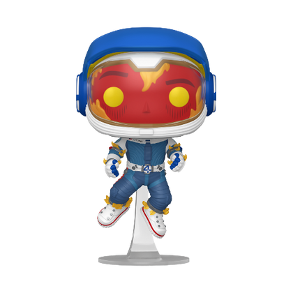 Fantastic Four (2025) Human Torch in Space Suit US Exclusive Pop! Vinyl