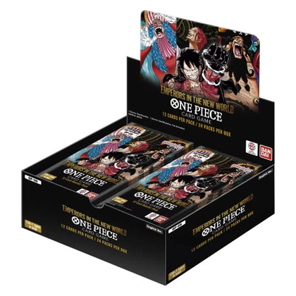 One Piece Card Game OP-09 -Emperors in the New World- Booster SEALED Box [24 Boosters]