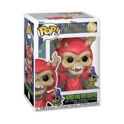 The Black Cauldron Horned King with Creeper Pop! Vinyl