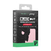 Deck Protector Palms Off Gaming Blackout Japanese 60ct Rose Pink