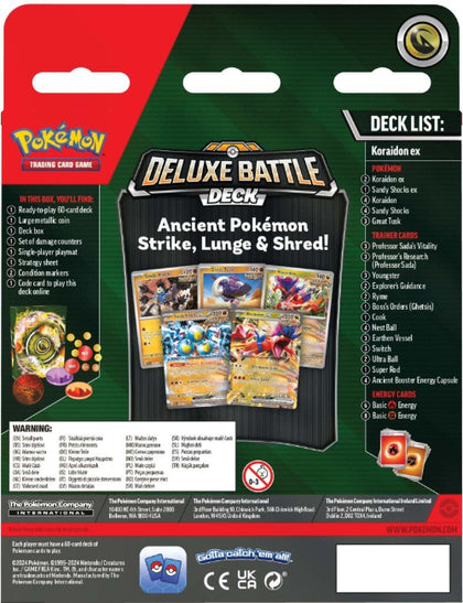 Pokemon TCG Koraidon ex Deluxe Battle Deck