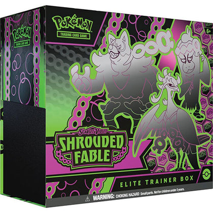 Pokemon TCG Scarlet & Violet Shrouded Fable Elite Trainer Box