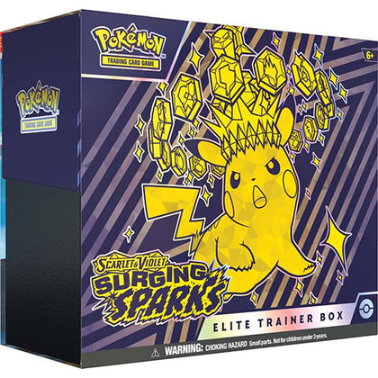 Pokemon TCG Scarlet & Violet Surging Sparks Elite Trainer Box