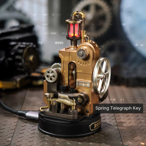 Robotime ROKR Industrial City CGM02 Morse Telegraph