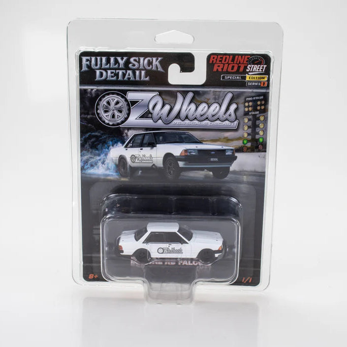 Oz Wheels FSD Redline Riot Street Series 1 -DEN1AL XD FALCON- 1:64 Sca ...
