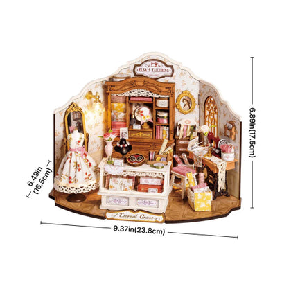 Robotime Miniature House DG178 Elsa's Tailoring