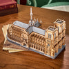 Robotime Classical 3D TG511 Paris Cathedral Wooden Model Kit