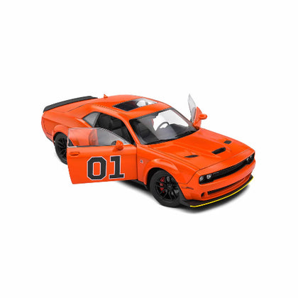 Solido Dodge Challenger R/T Scat Pack Widebody Orange 1:18 Scale Diecast Vehicle