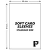Deck Protector Palms Off Soft Card Sleeve Standard 100ct Clear