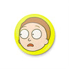 Rick and Morty Morty's Face 25mm Pin Badge