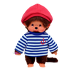 Monchhichi Classic Boy in Sailor Beret Boarder Plush Doll