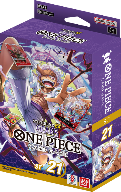 One Piece Card Game ST-21 Monkey D. Luffy Gear 5 Starter Deck EX