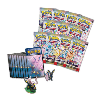 Pokemon TCG Scarlet & Violet Prismatic Evolutions Premium Figure Box