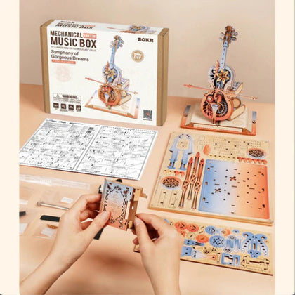 Robotime ROKR Music Box AMK63M Symphony of Gorgeous Dreams