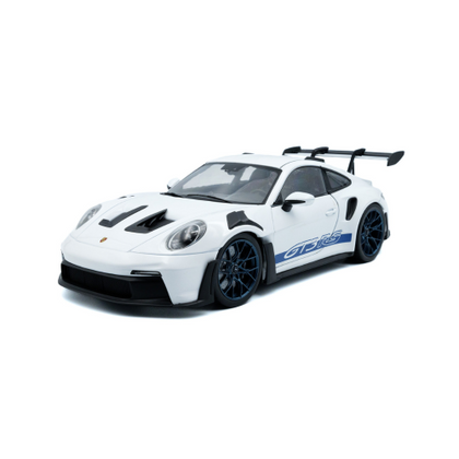 Solido Porsche 911 GT3 RS White 1:18 Scale Diecast Vehicle