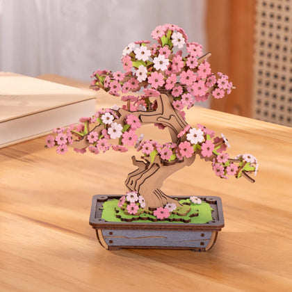 Robotime 3D Puzzle Creation Set TG415 Sakura Bonsai